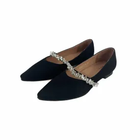 All Black - Women's Royal Mary Jane Shoes