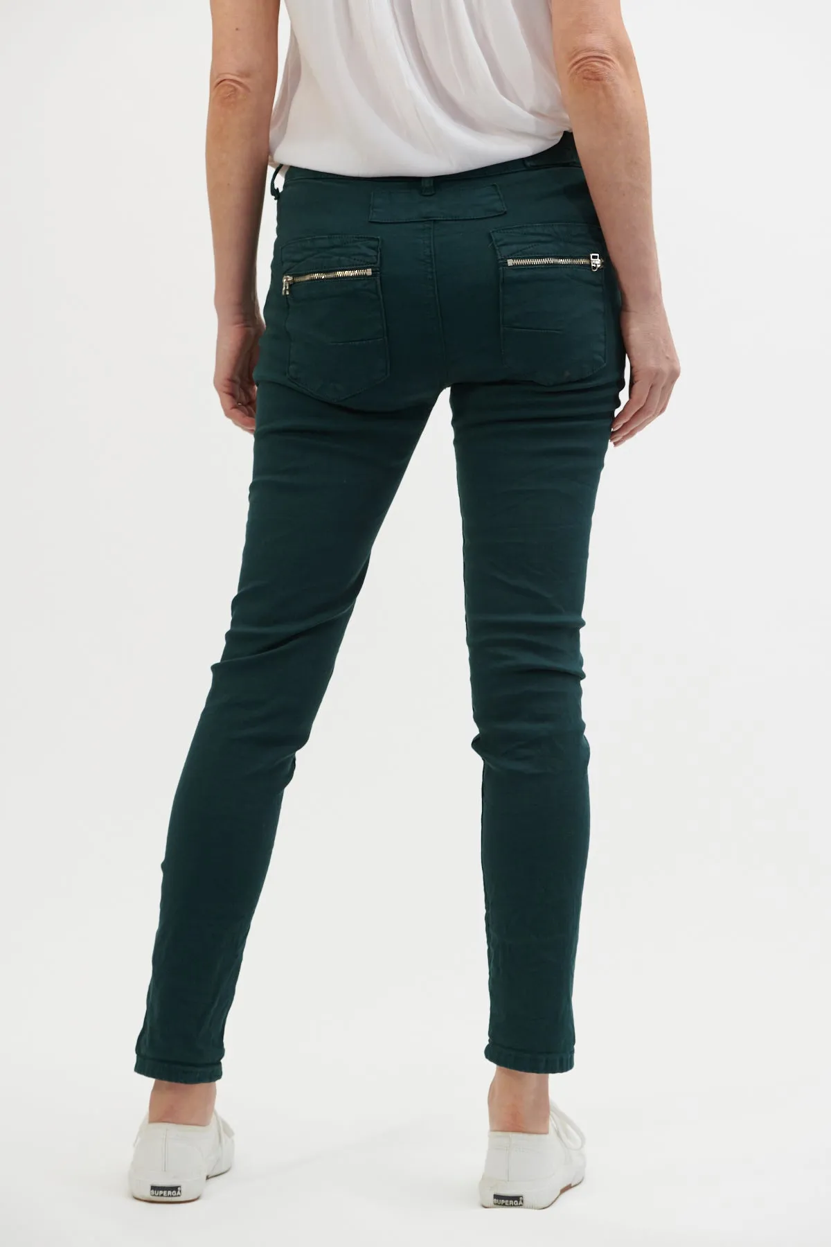 button jean