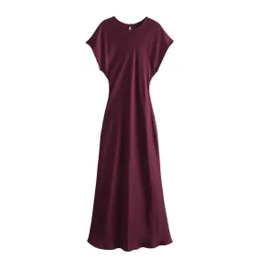 Cap Sleeves Flowy Sundress