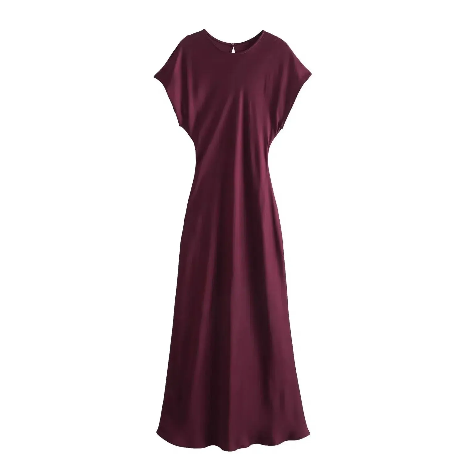 Cap Sleeves Flowy Sundress