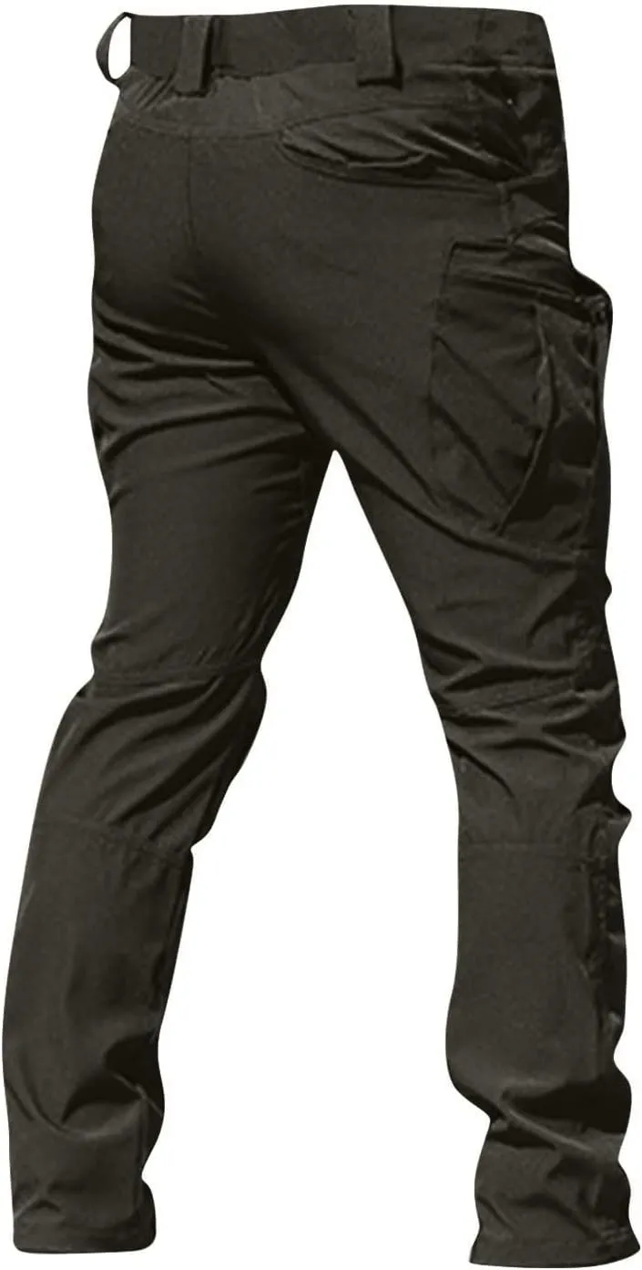 Cargo Pants for Men, Multi-Functional Pocket Relaxed Fit Outdoor Long Pants