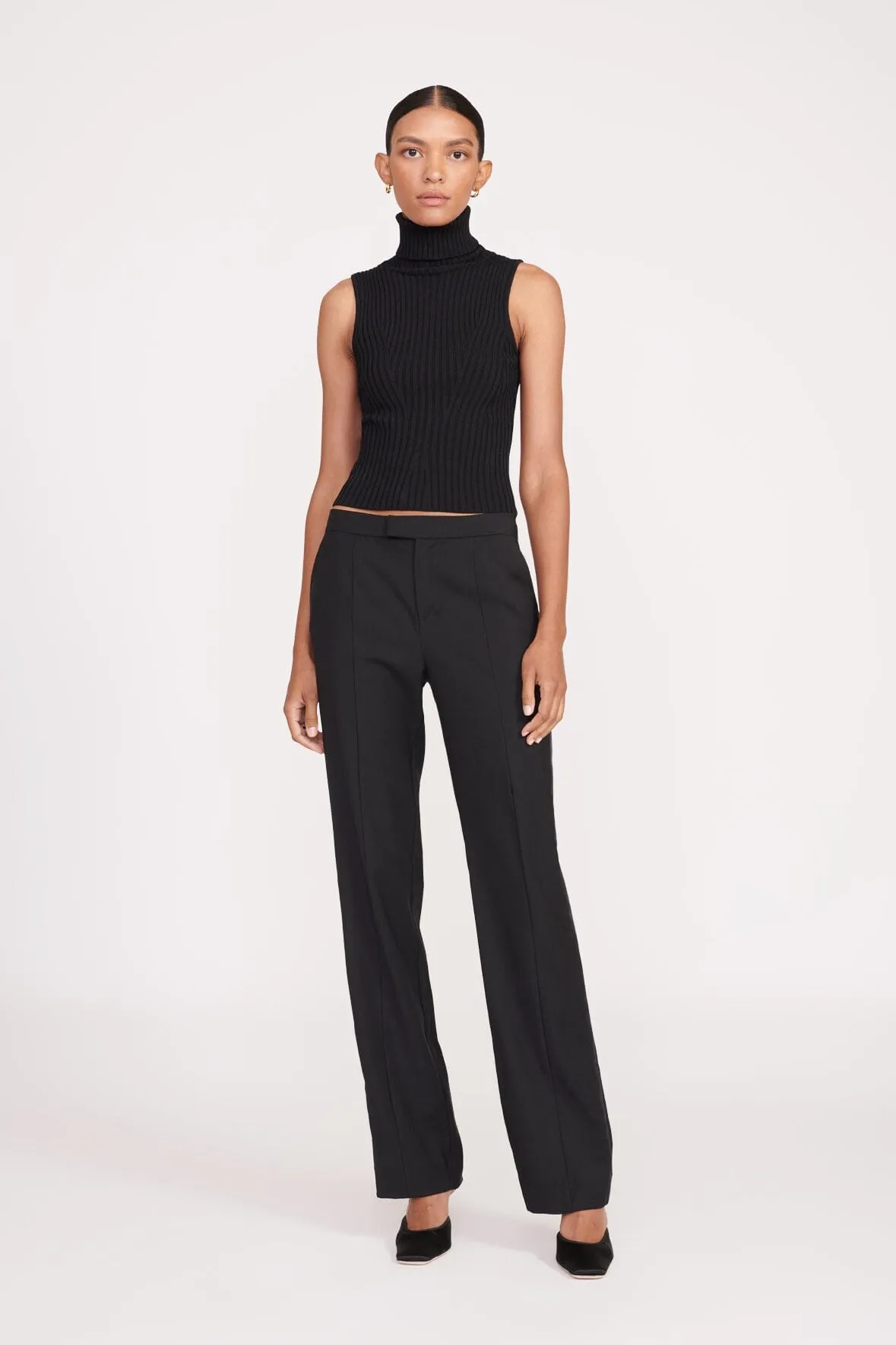 CARNABY TUXEDO PANT | BLACK