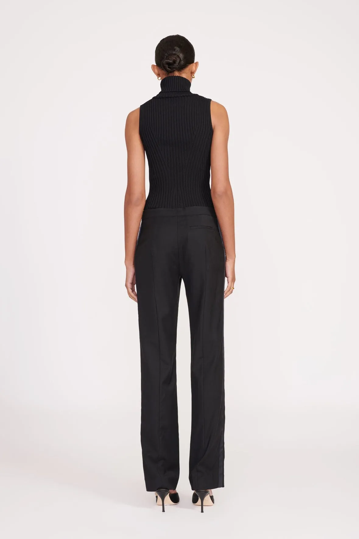 CARNABY TUXEDO PANT | BLACK