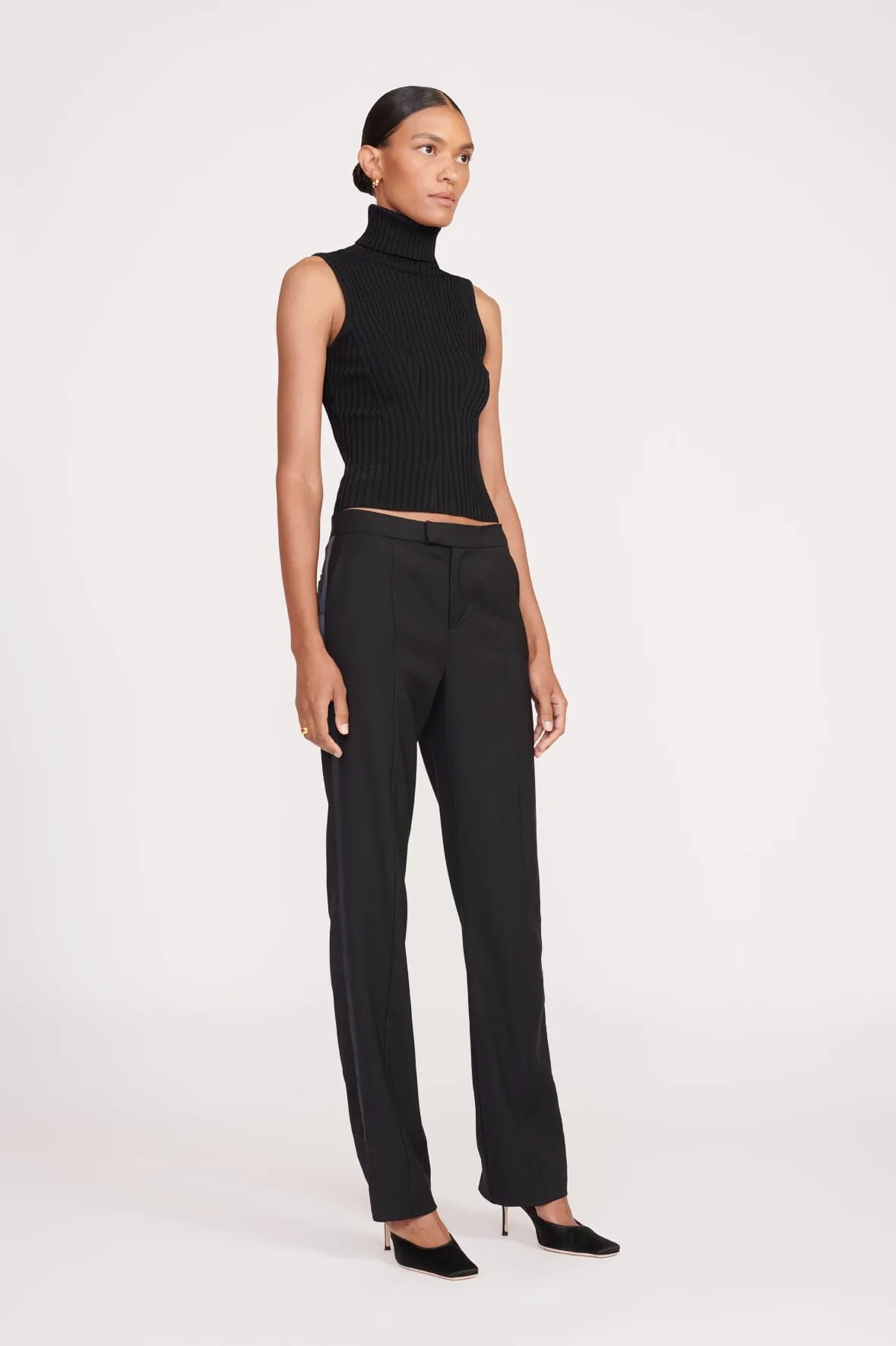 CARNABY TUXEDO PANT | BLACK
