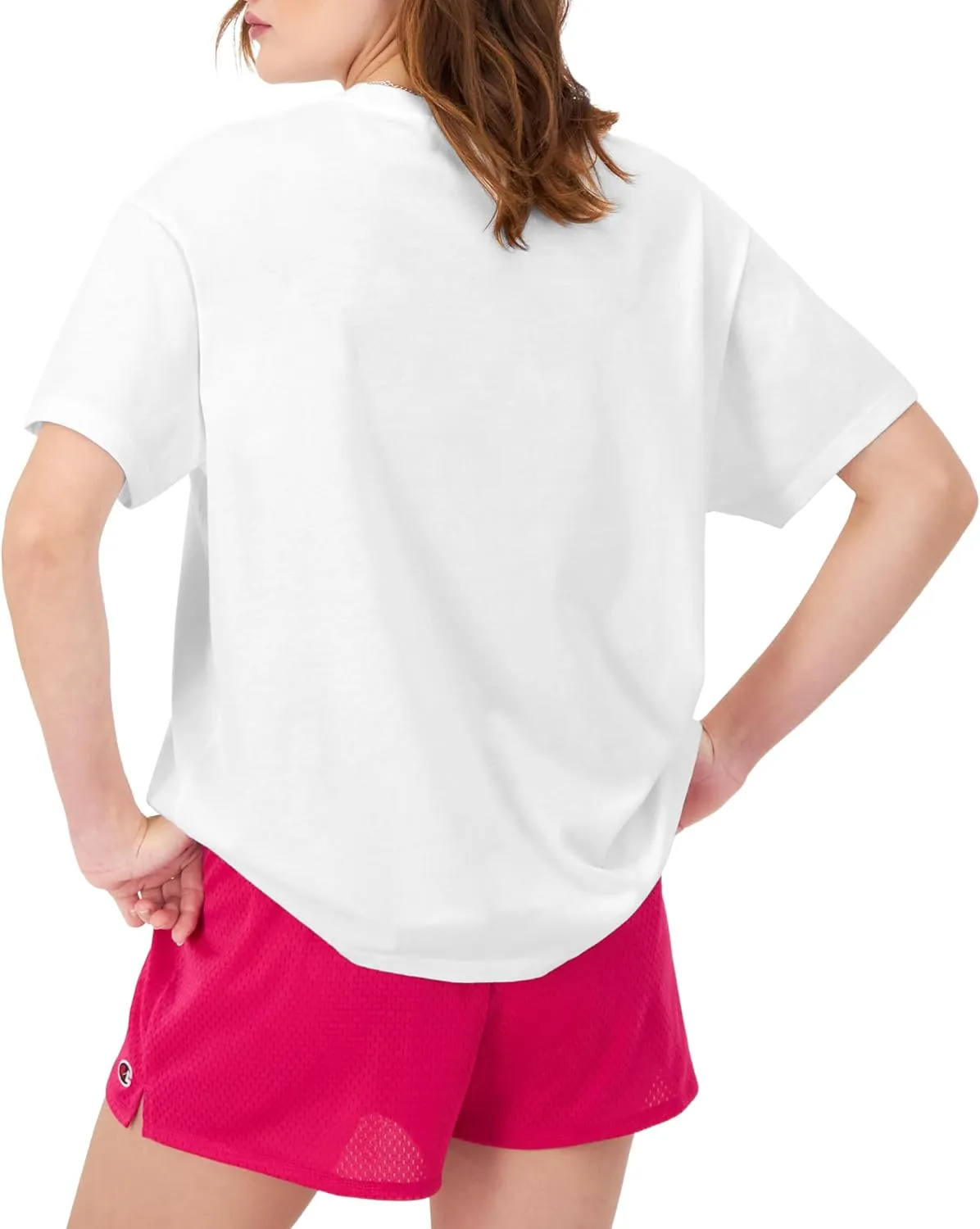 Champion Women's Tshirt, Classic Oversized Tshirt Soft and Comfortable Tee Shirt For Women
