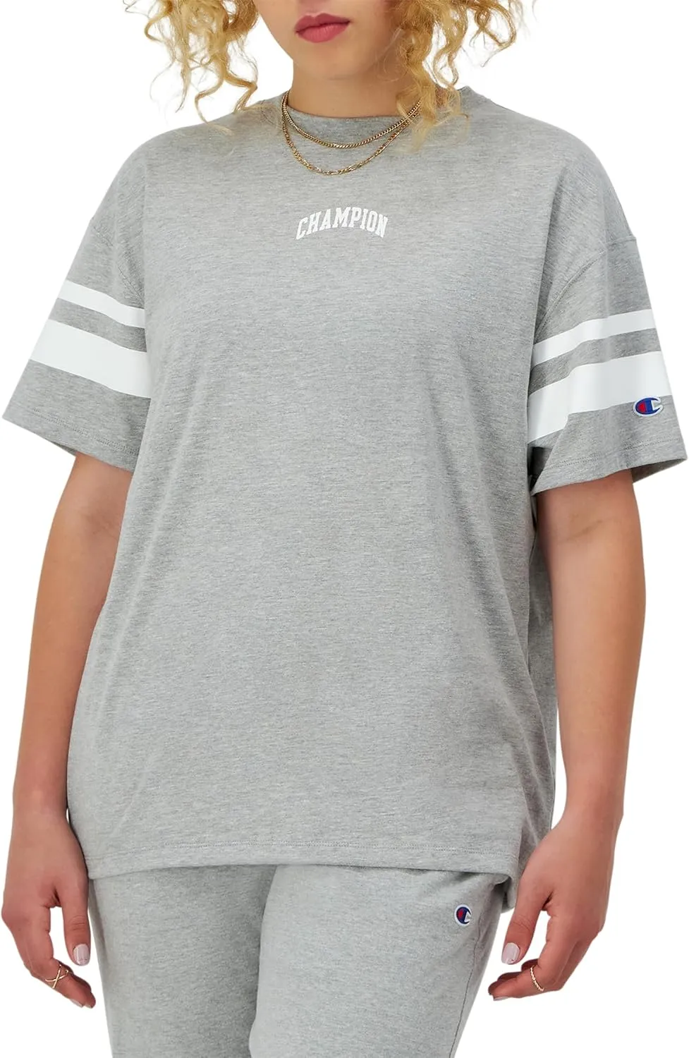 Champion Women's Tshirt, Classic Oversized Tshirt Soft and Comfortable Tee Shirt For Women