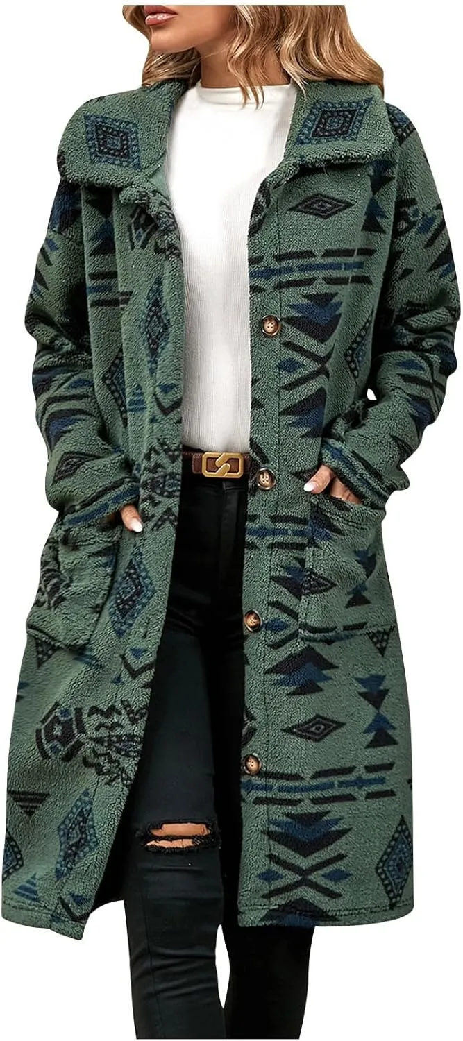 ChicCrate Trench Coat Women Long Winter Jackets Casual Classic Overcoat Trendy Peacoat Outerwear