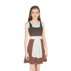 Cindy Girls' Sleeveless Sundress