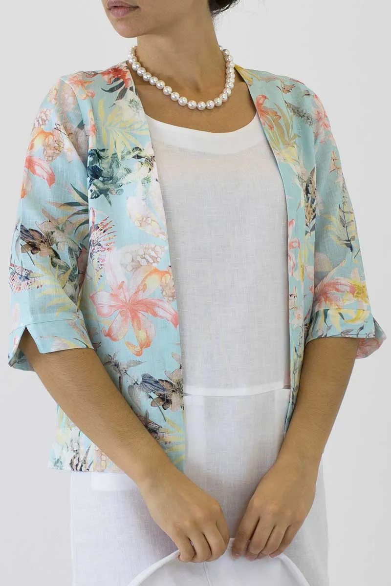 Classic Linen Jacket DL-02