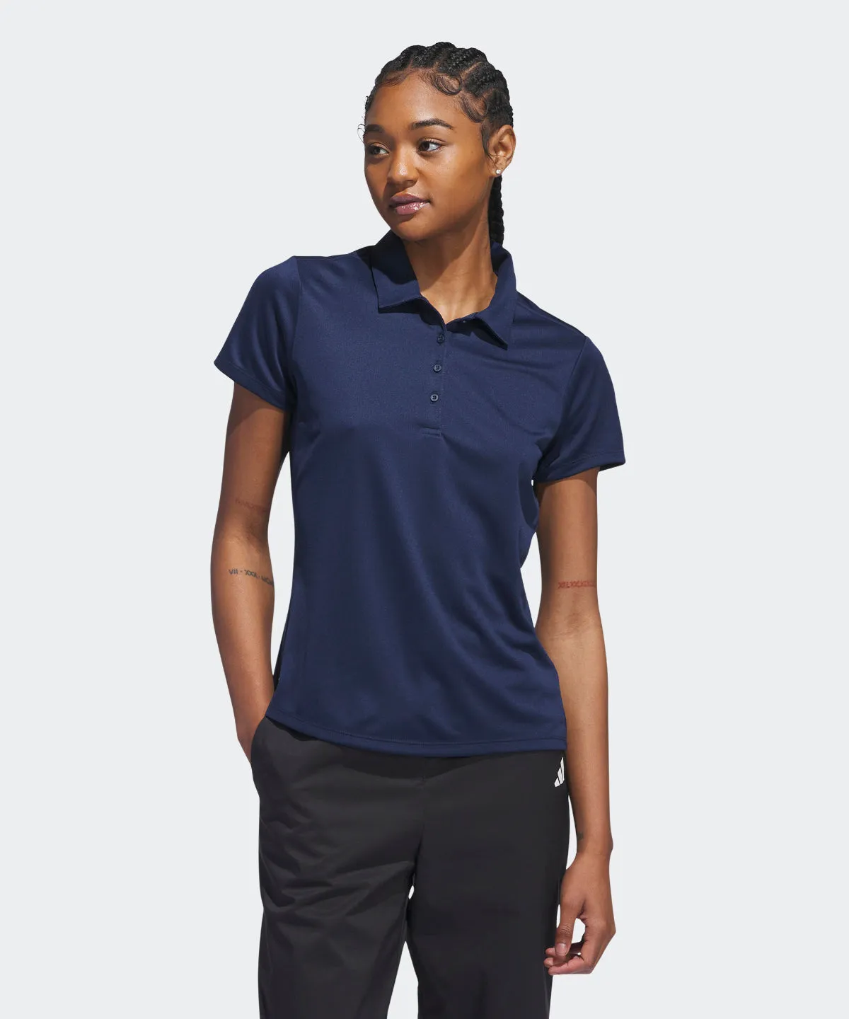 Collegiate Navy - Women's adidas Performance polo