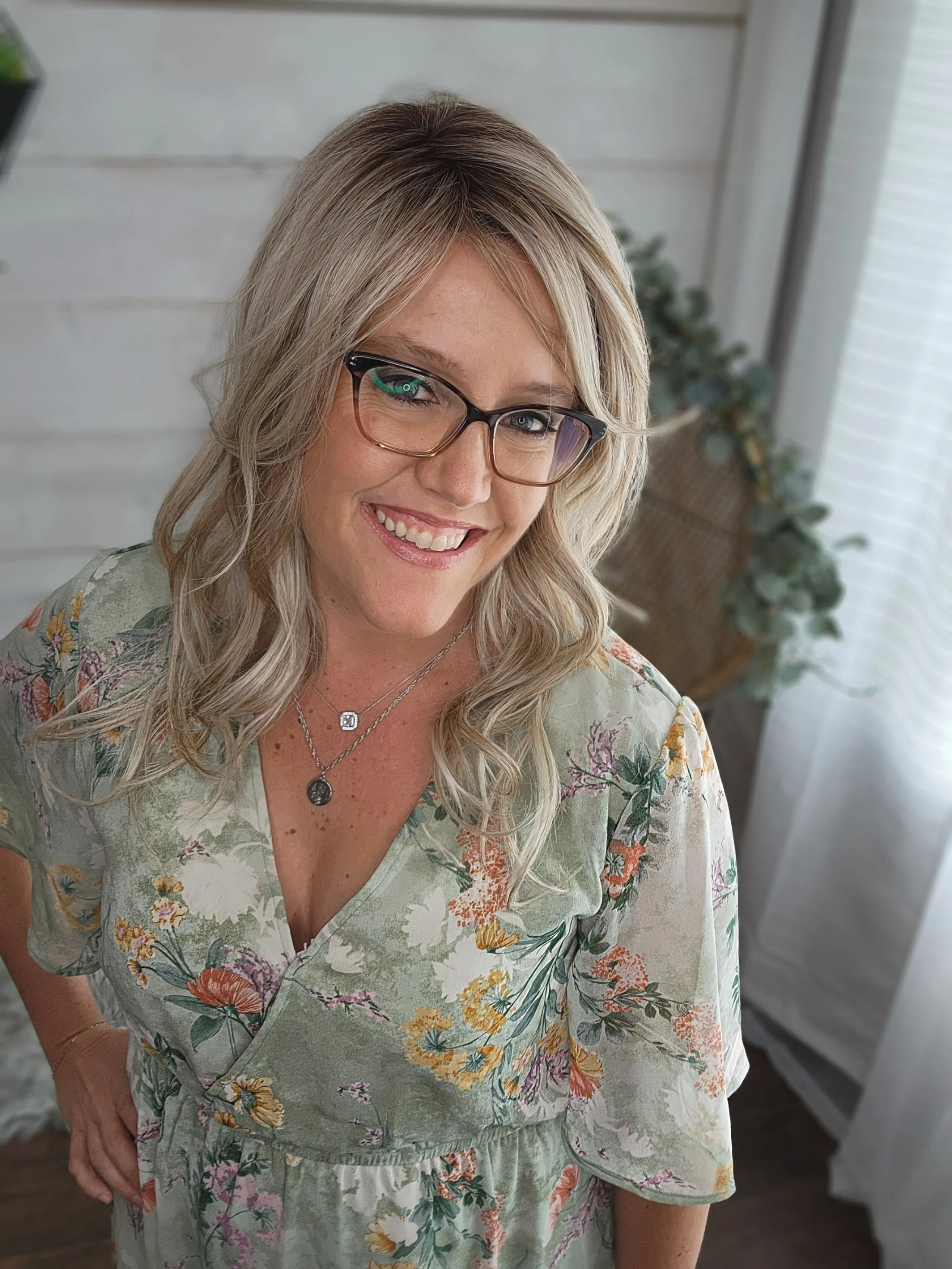 Courtney Sage Floral  * on sale