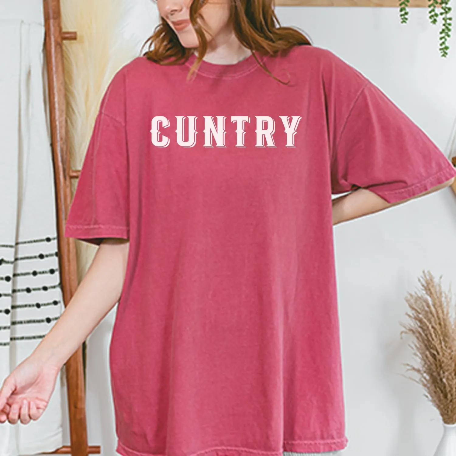 Cuntry Been Country Cowboy Unisex T-Shirt, Vintage Soft, Garment Dyed, Relaxed Fit