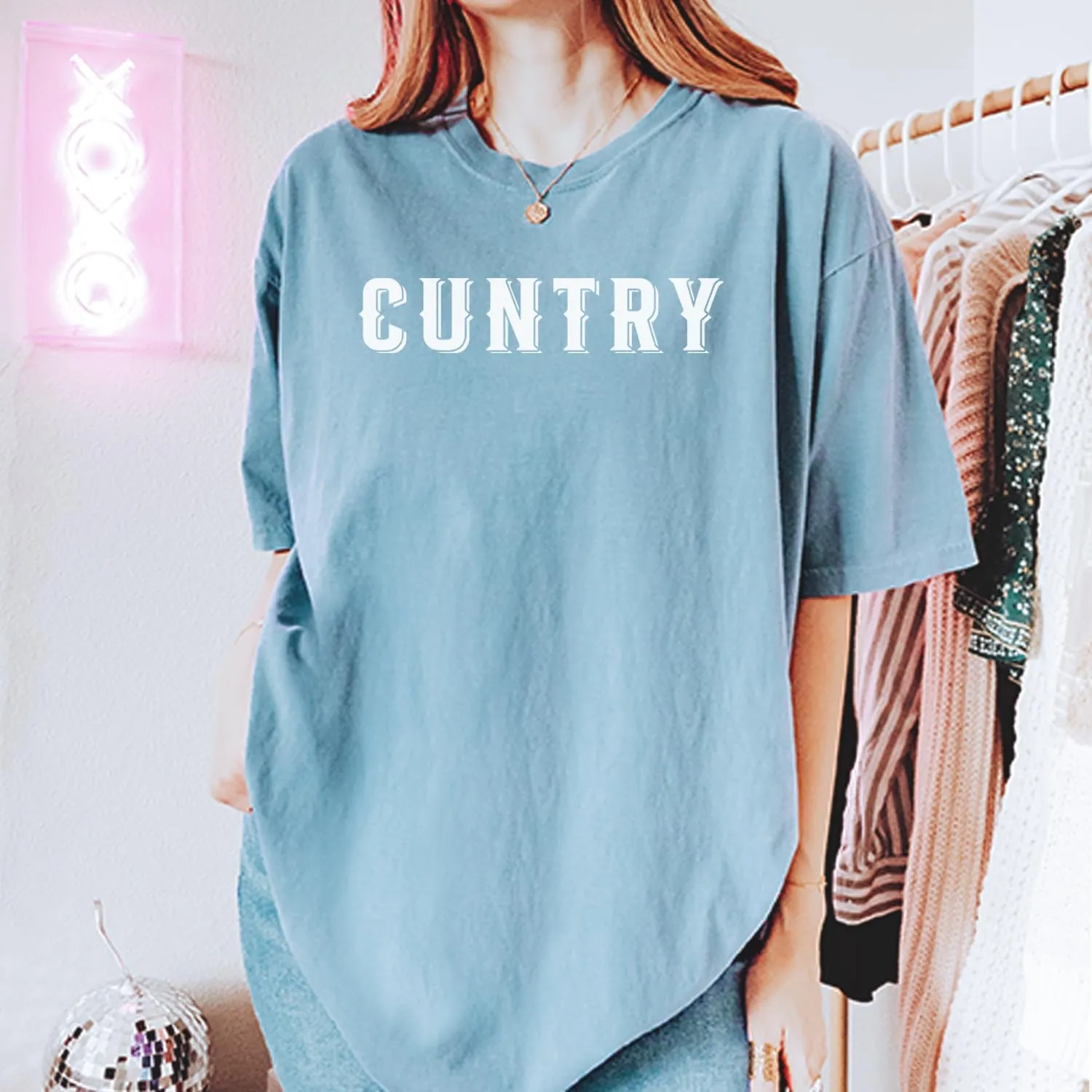 Cuntry Been Country Cowboy Unisex T-Shirt, Vintage Soft, Garment Dyed, Relaxed Fit