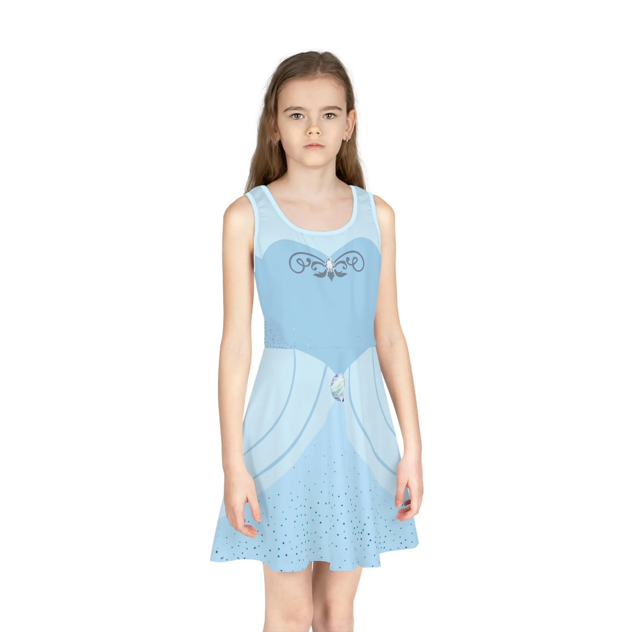 Does the Shoe Fit? Girls' Sleeveless Sundress