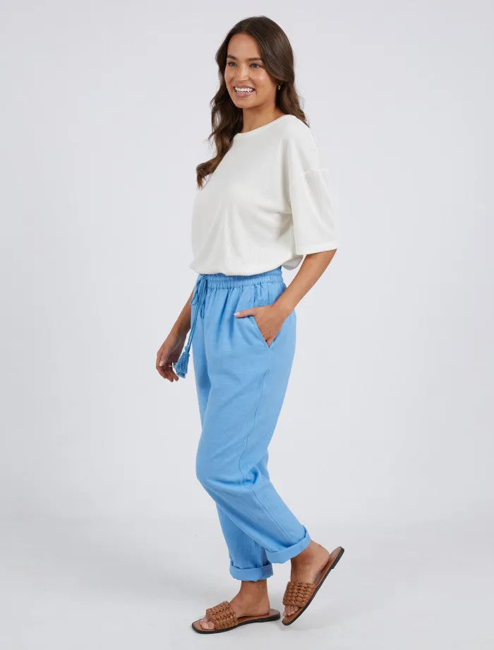 Elm - Clem Relaxed Pant - Azure Blue