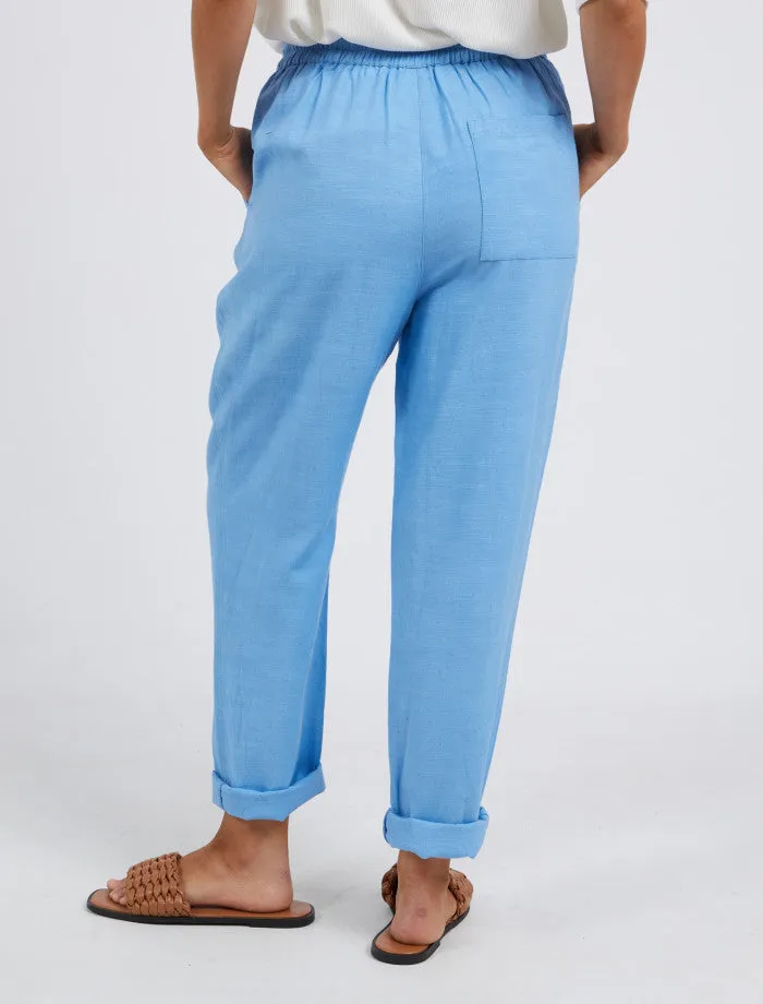 Elm - Clem Relaxed Pant - Azure Blue