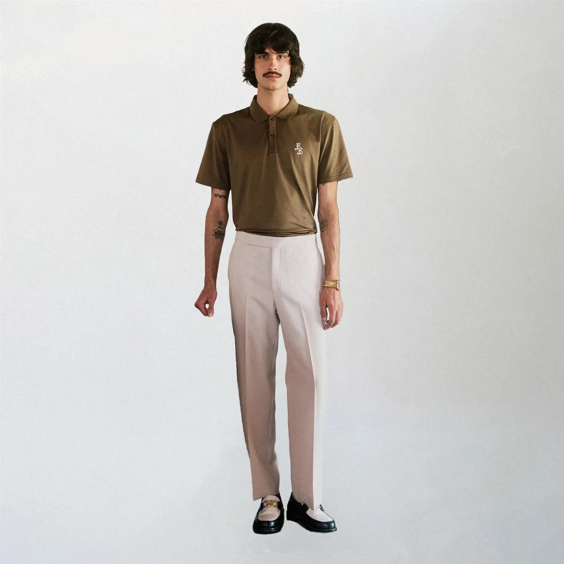 Essential Athletic Polo Bogey Brown - 2025