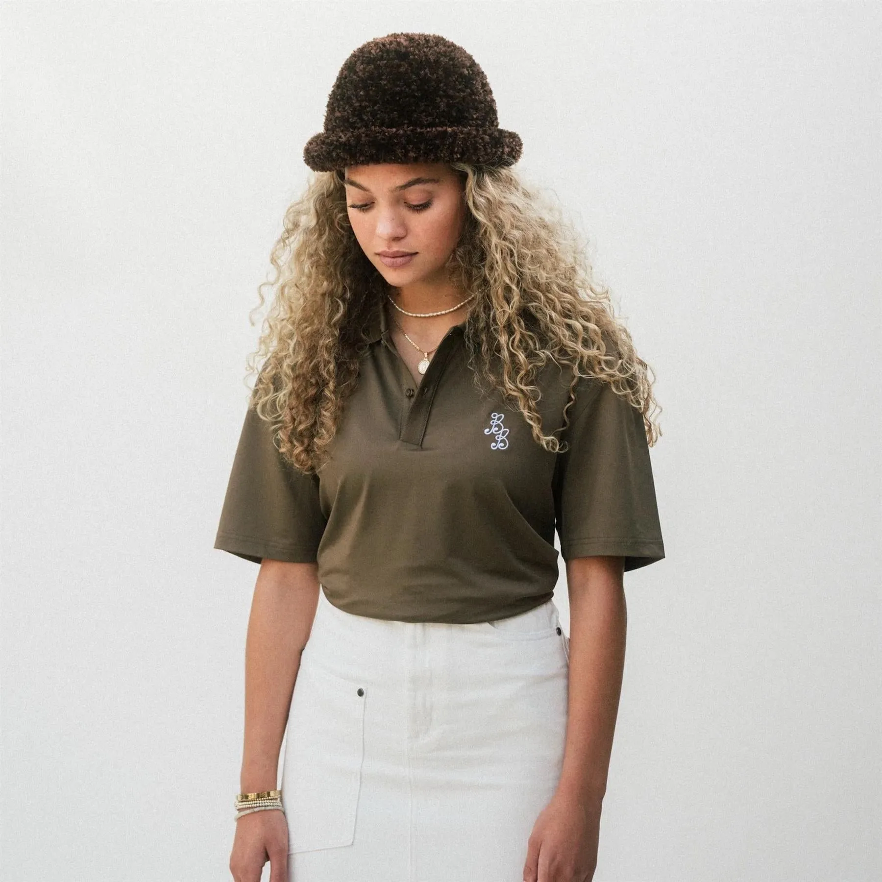 Essential Athletic Polo Bogey Brown - 2025