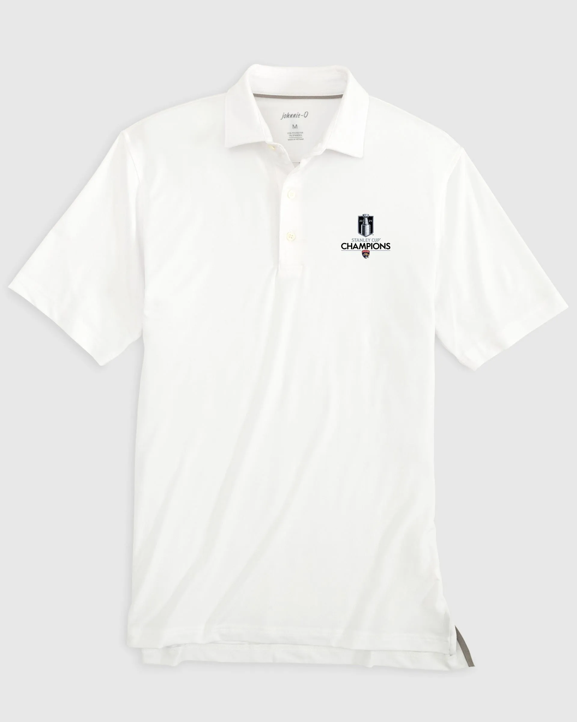 Florida Panthers Birdie Jersey Performance Polo - 2024 Stanley Cup Champions Logo
