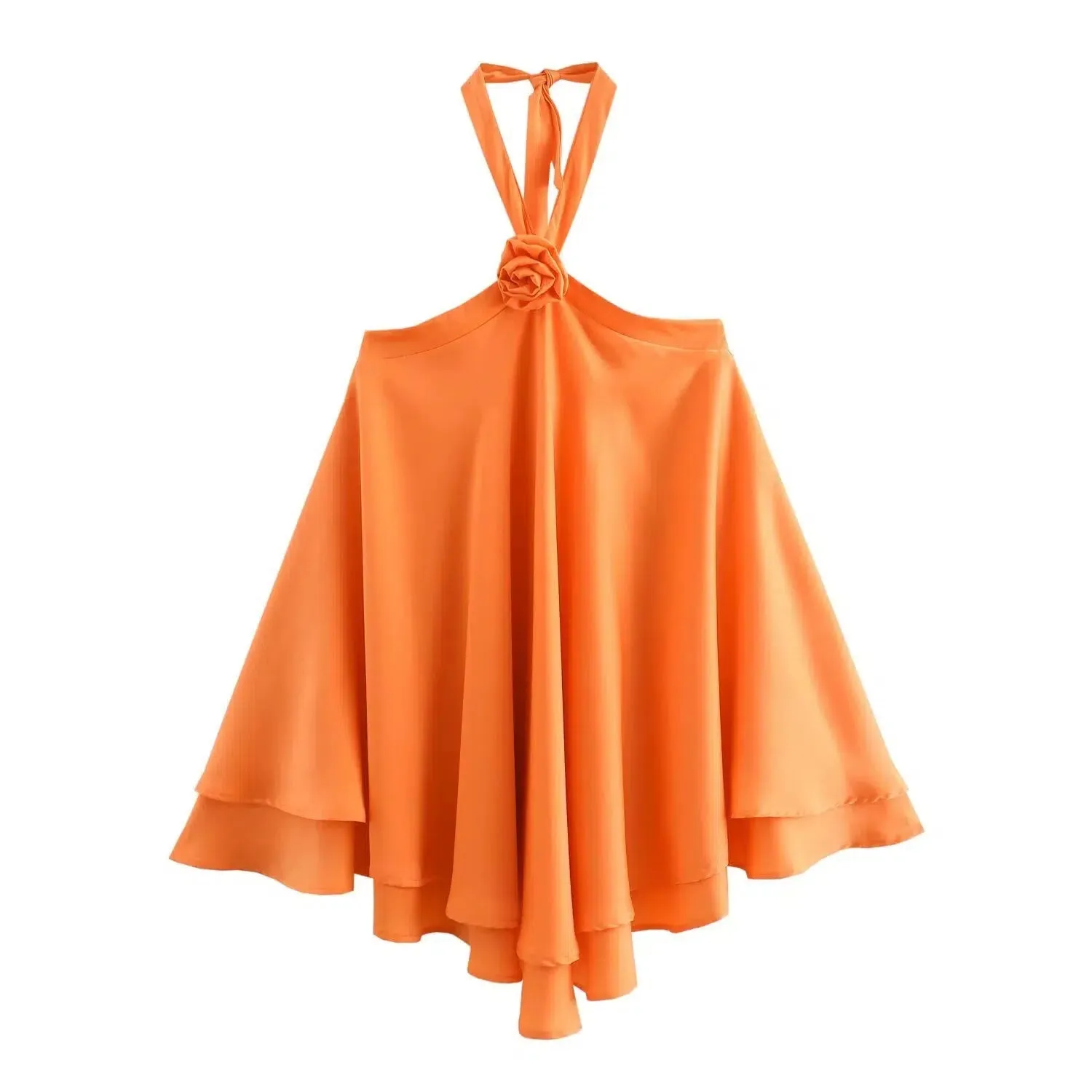 Flowy Halter Sundress
