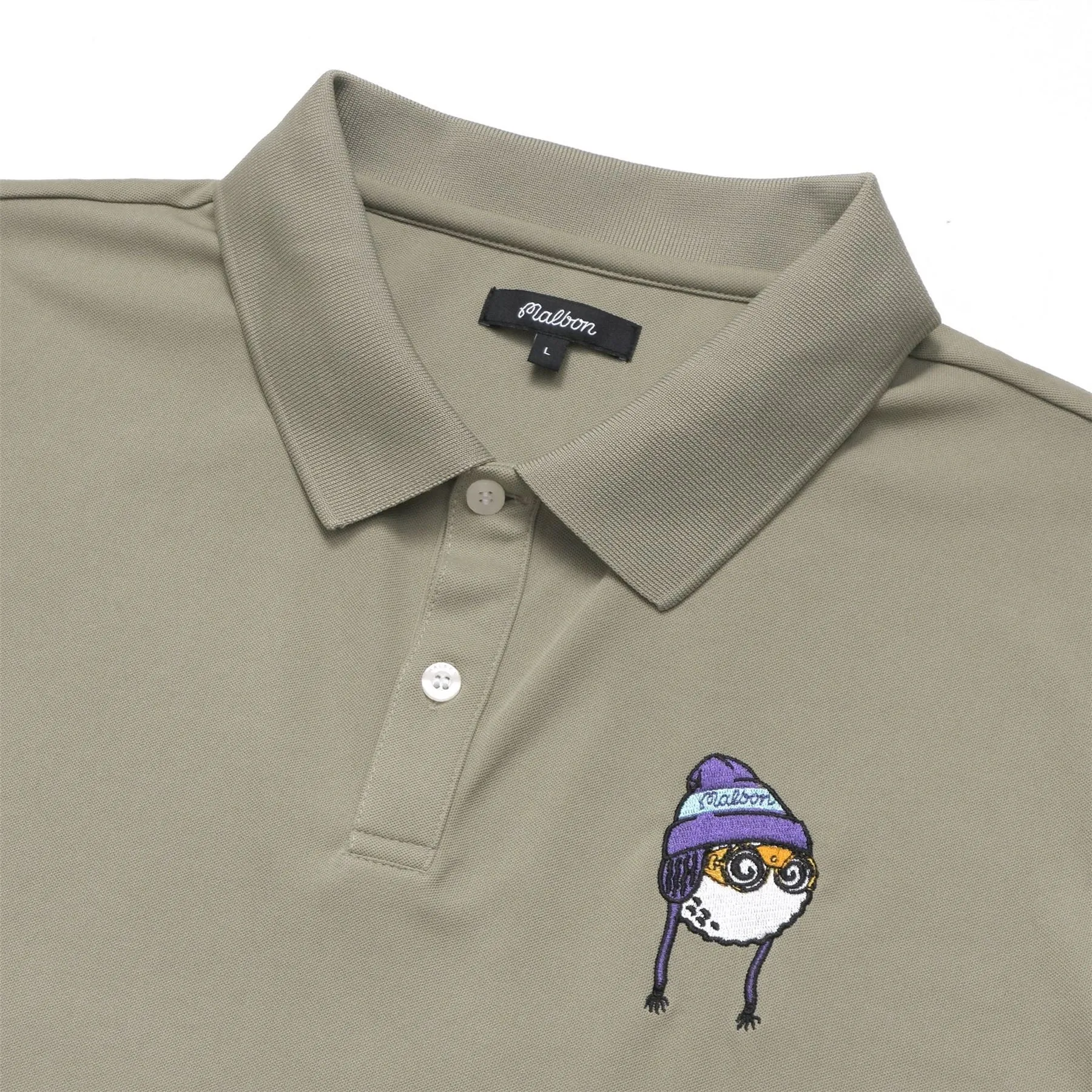 Glacier Buckets Performance Pique Polo Moss - AW24