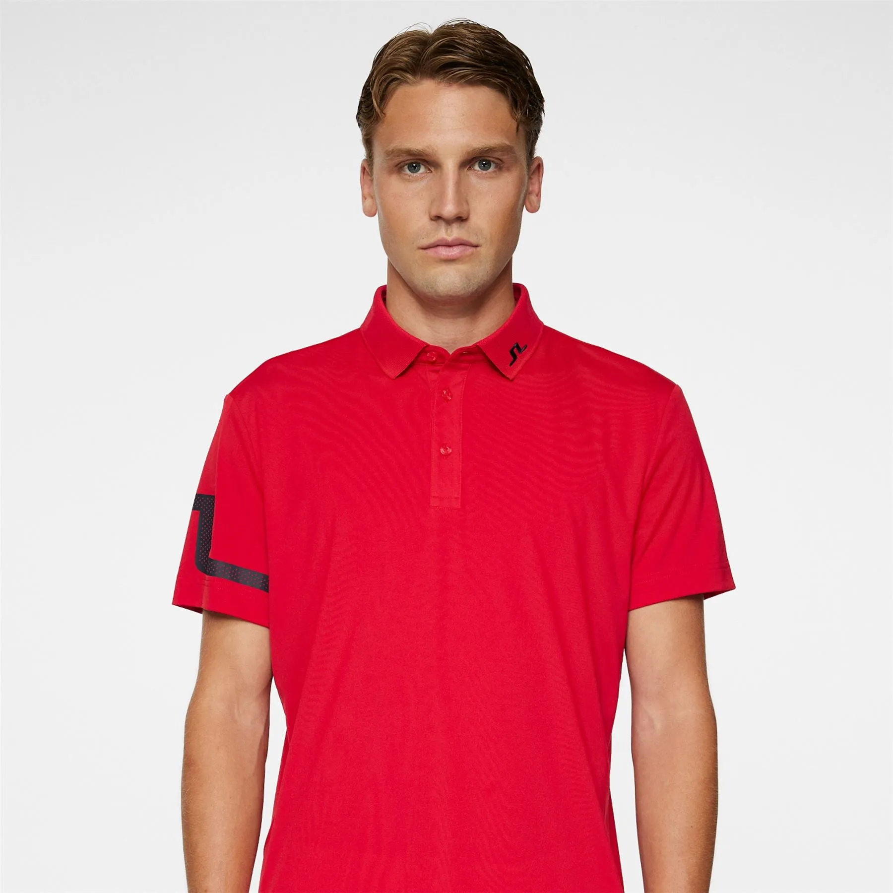 Heath Regular Fit Polo Barbados Cherry - AW24