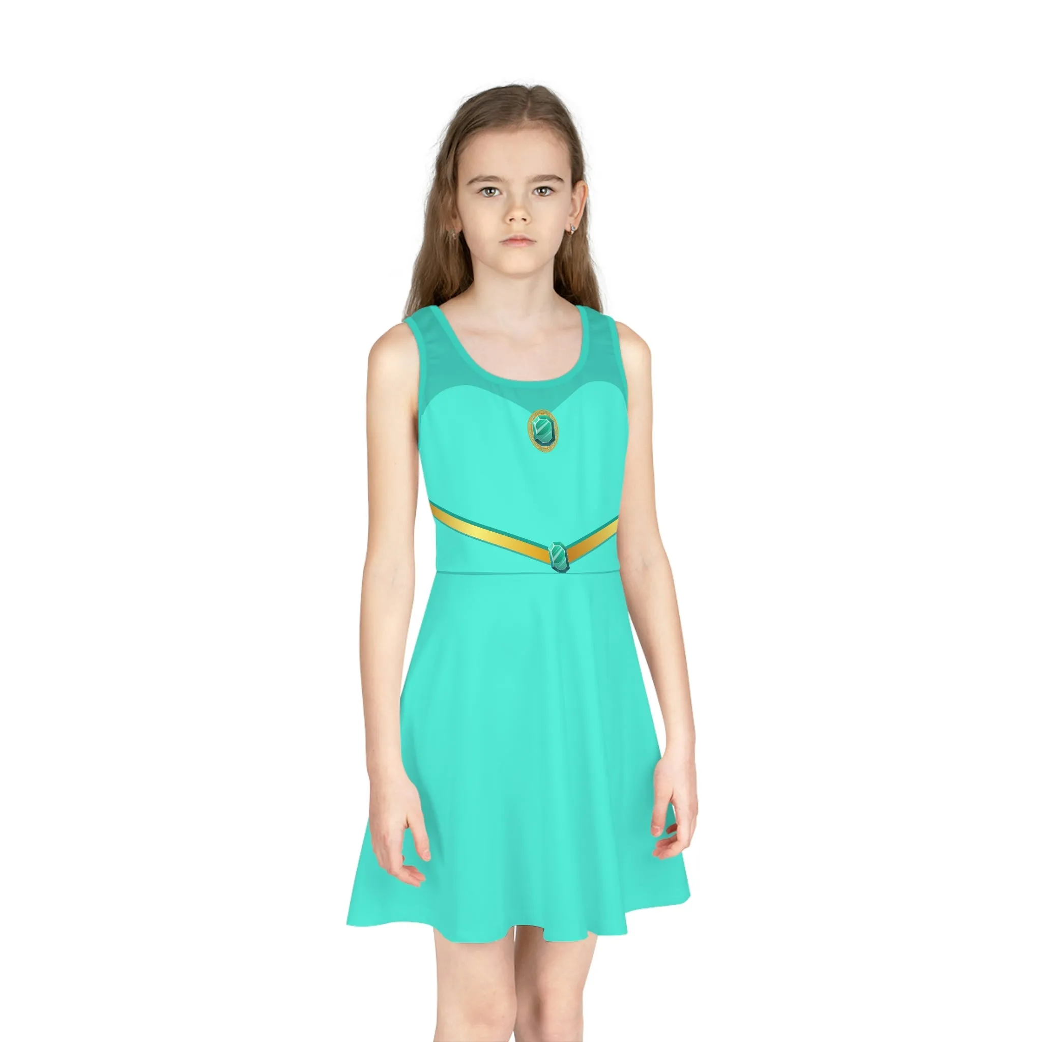 Jasmine Girls' Sleeveless Sundress