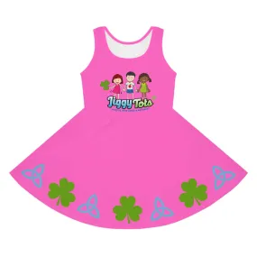 Jiggy Tots Dress- Pink
