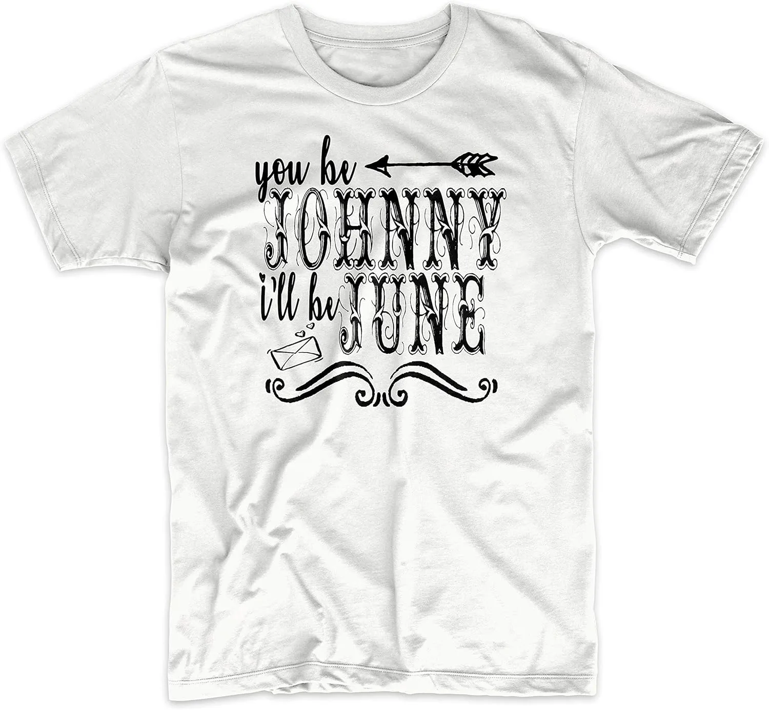 Johnny and June T-Shirt 100% Soft Premium Cotton Tee