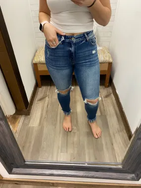 Kancan Elly Highrise Ankle Skinny Jeans