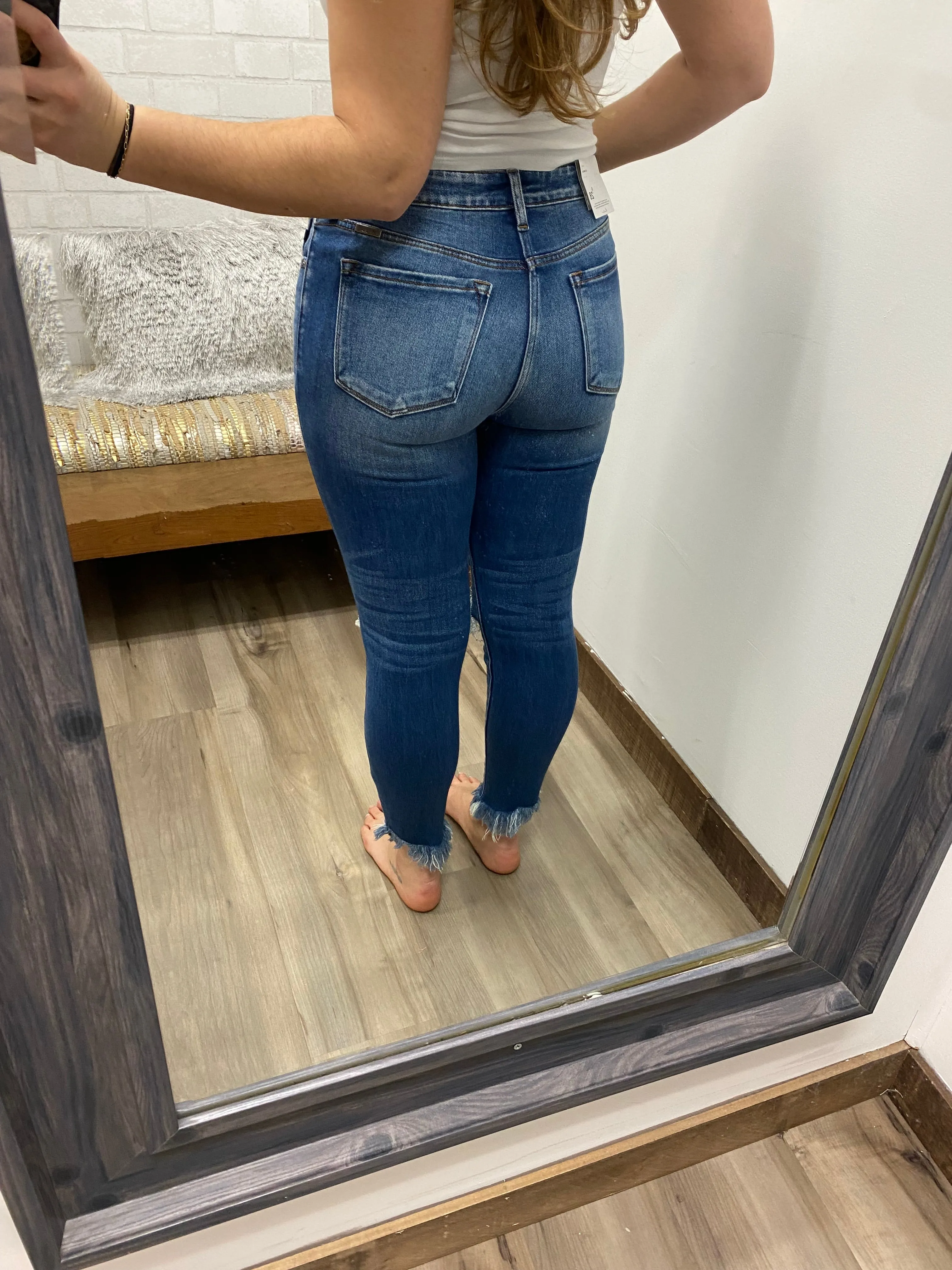 Kancan Elly Highrise Ankle Skinny Jeans