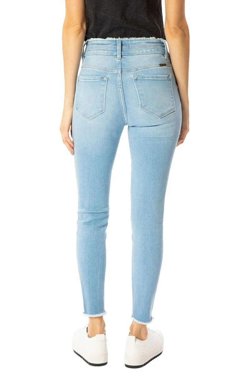 Kancan - Women's High Rise Ankle Skinny Jeans - KC7317