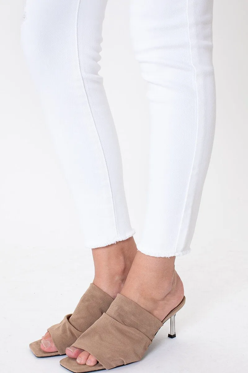 Kancan - Women's High Rise Ankle Skinny Jeans - KC7317