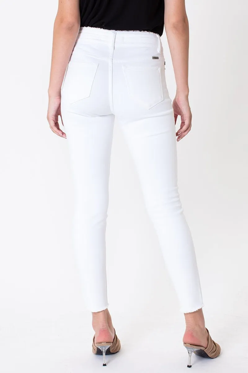 Kancan - Women's High Rise Ankle Skinny Jeans - KC7317