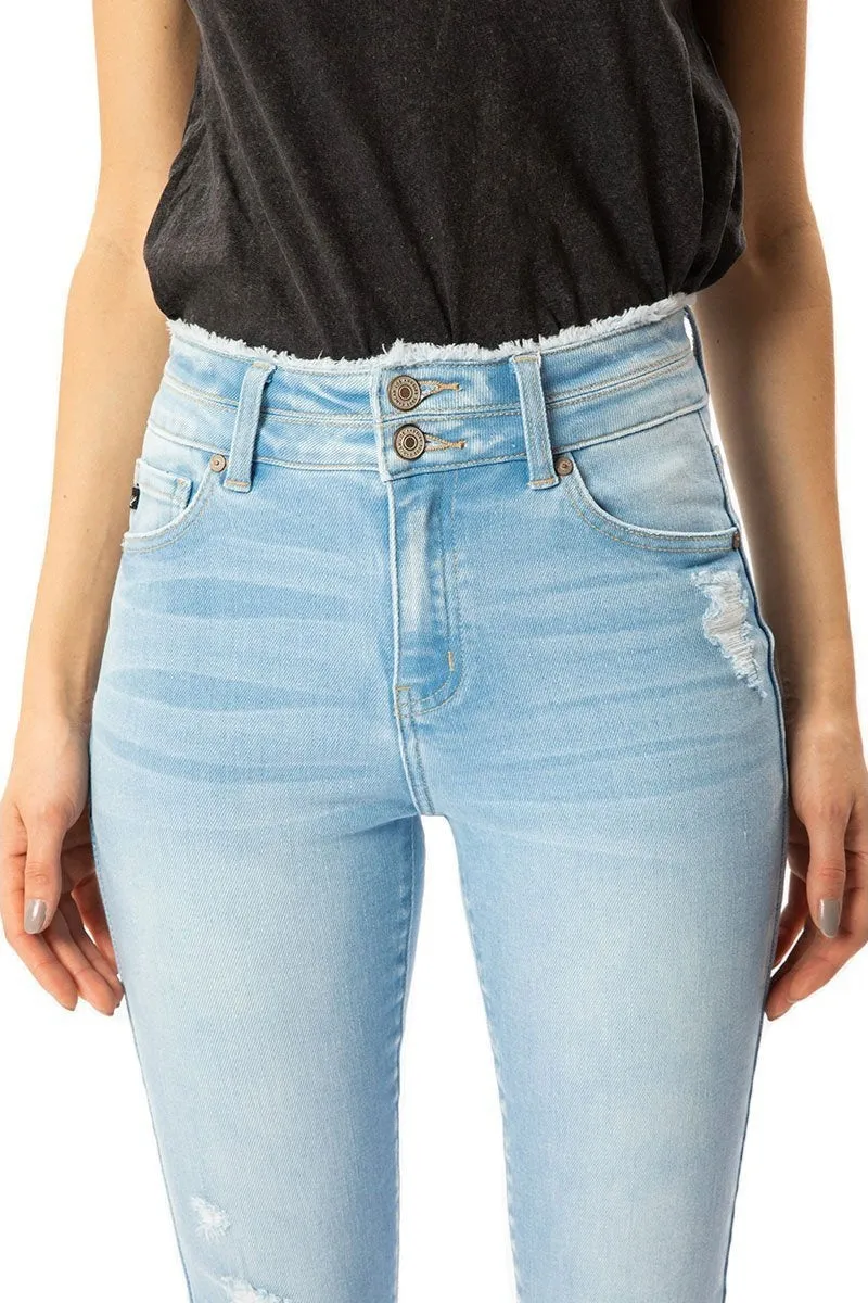 Kancan - Women's High Rise Ankle Skinny Jeans - KC7317