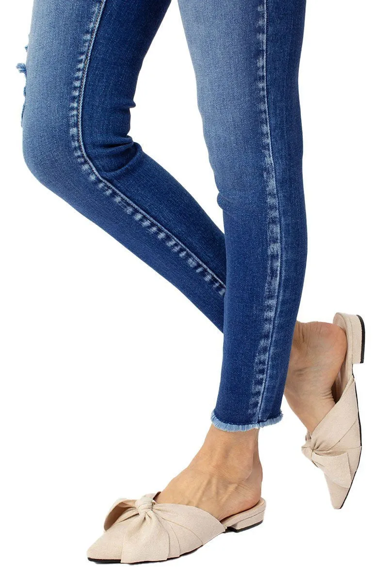 Kancan - Women's High Rise Ankle Skinny Jeans - KC7317