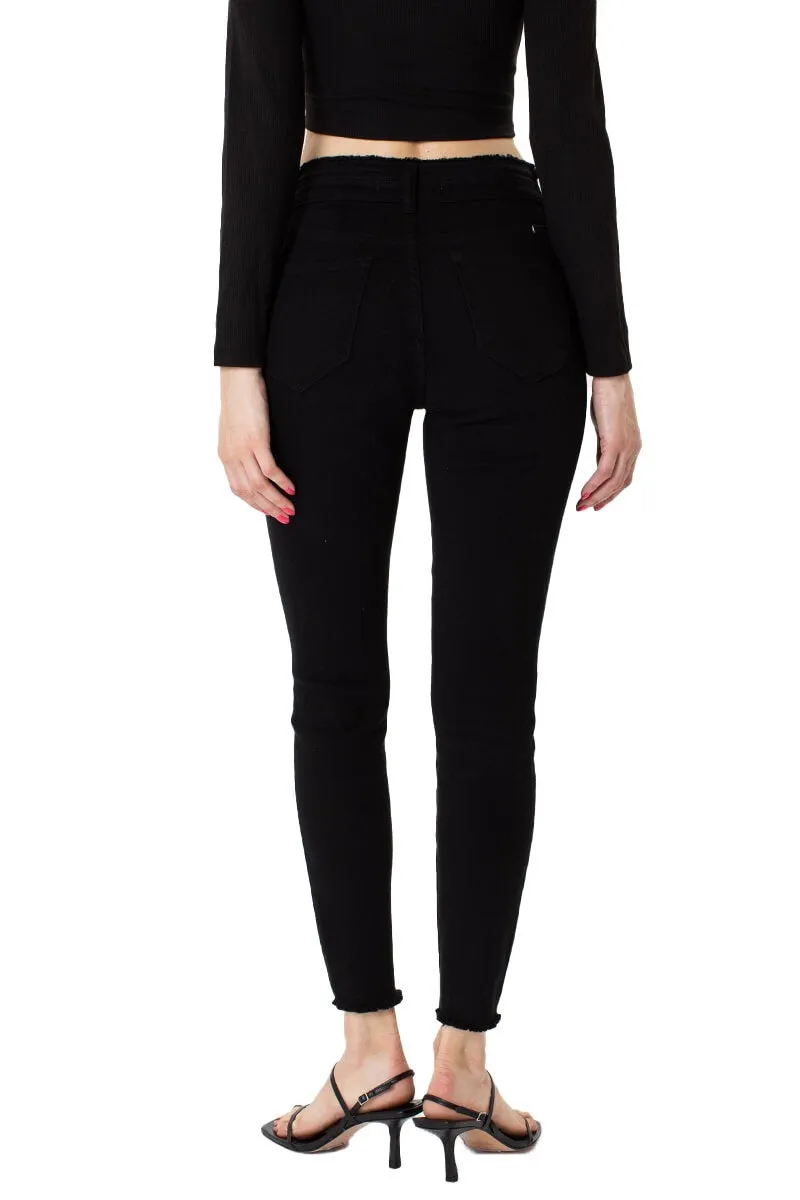 Kancan - Women's High Rise Ankle Skinny Jeans - KC7317