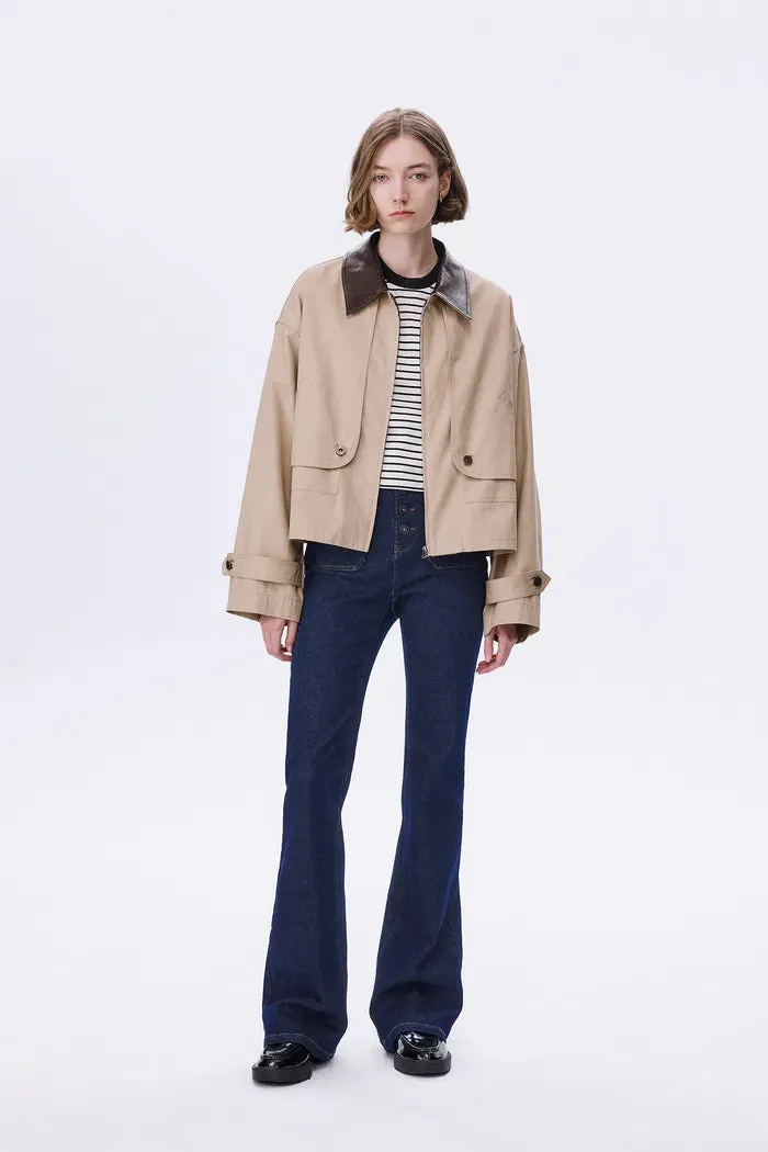 Keren Bootcut Jeans in Stretchy Denim