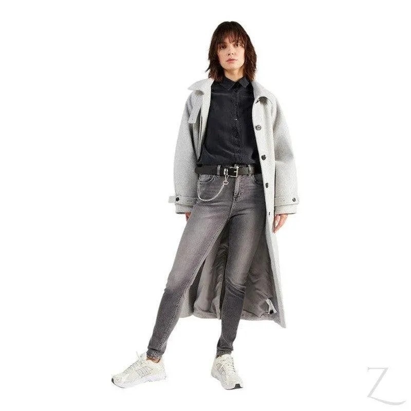 Ladies Super Strong Slightly Stretchy Skinny Denim Jeans | Plain | "Roo"