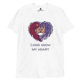 Lions Know My Heart | Unisex Soft Style T-Shirt