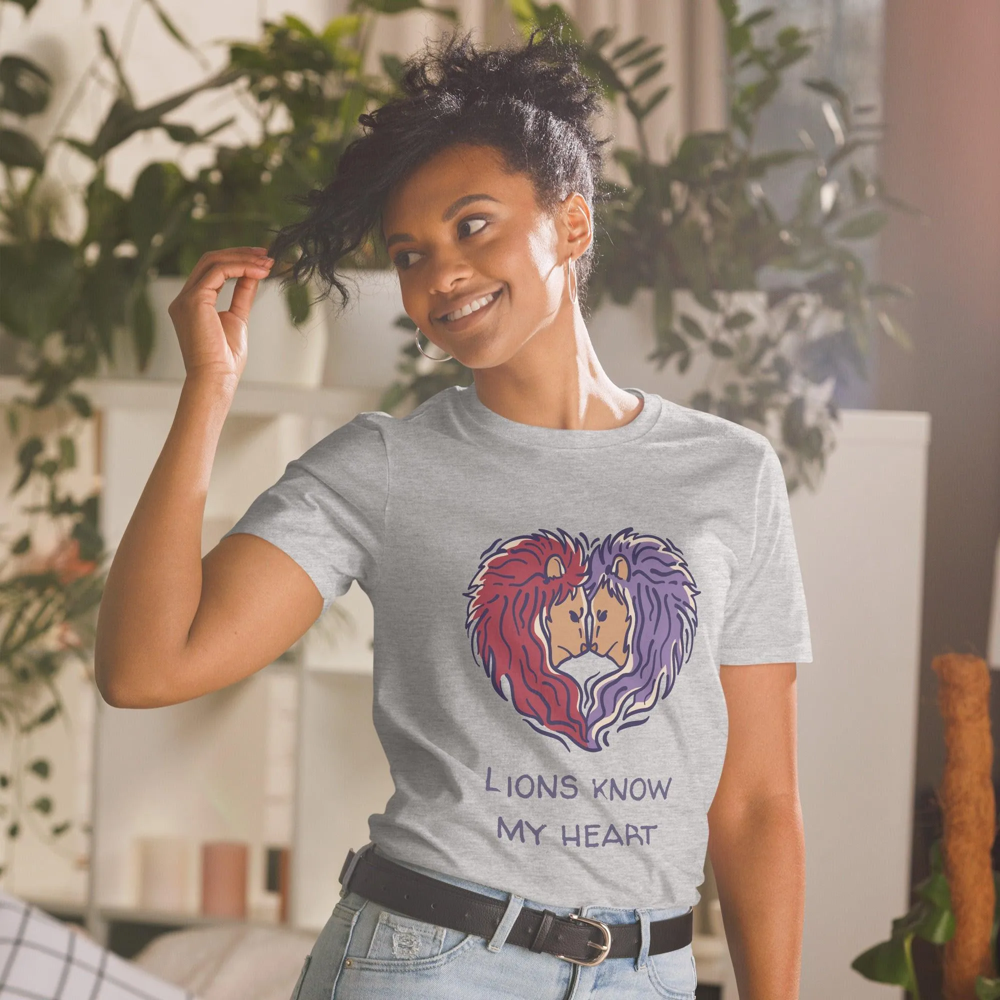 Lions Know My Heart | Unisex Soft Style T-Shirt