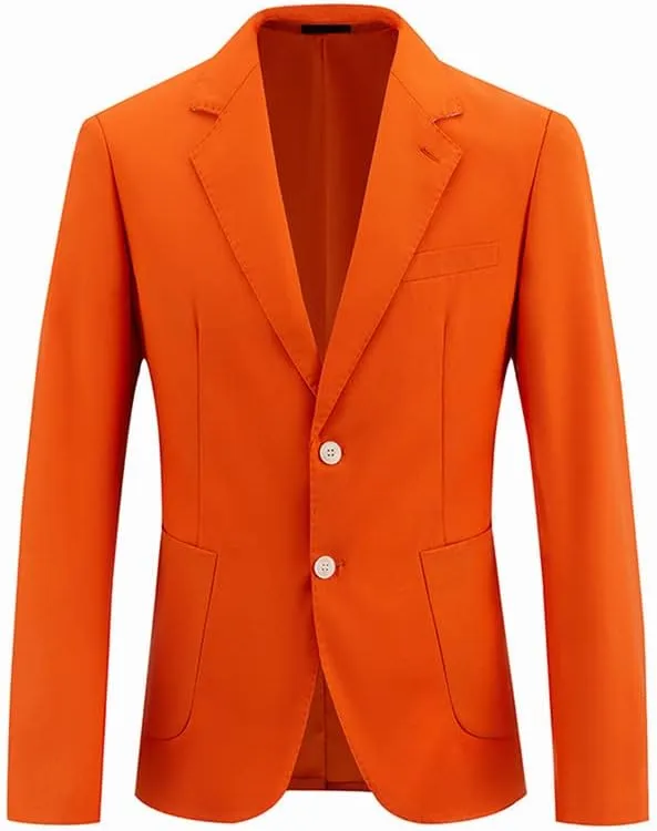 Mens Sport Coat Slim Fit 2 Button Suit Blazer Casual Classic Daily Lightweight Jackets for Wedding Dinner Party