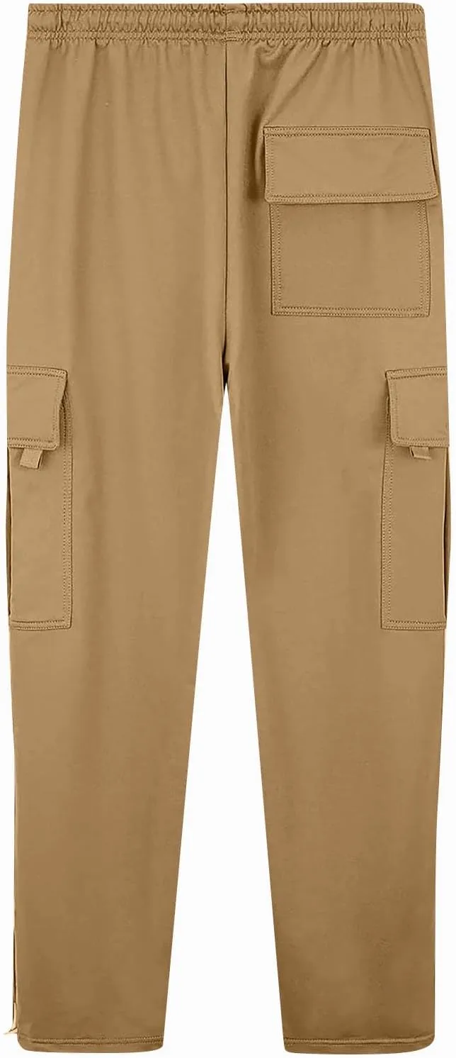 Mens Sweatpants Waist Elastic Tactical Joggers Exercise Outdoor Lightweight Relaxed Carpenter Pants