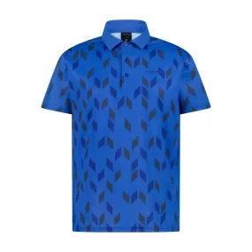 Moderno Navy Diamond Kid's Golf Polo