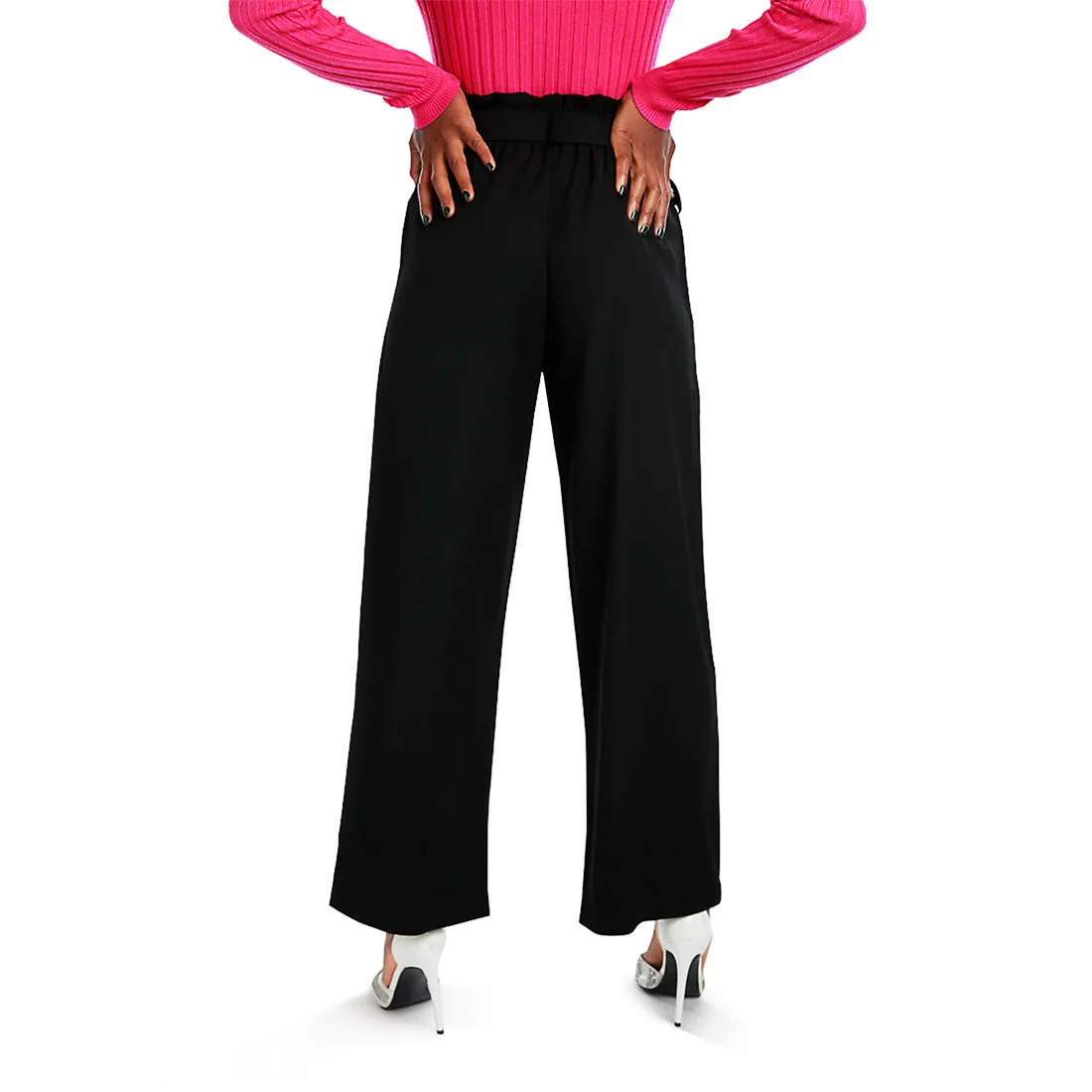 Multi Button High Waisted Pants