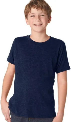 Next Level Big Boys' Tri-Blend Baby-Rib Soft Jersey T-Shirt