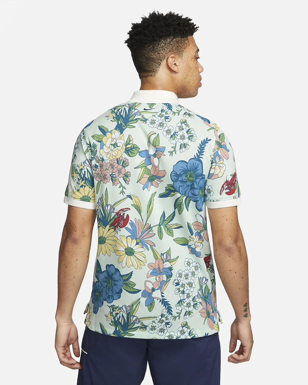 Nike The Nike Floral Golf Polo Shirt DH0961