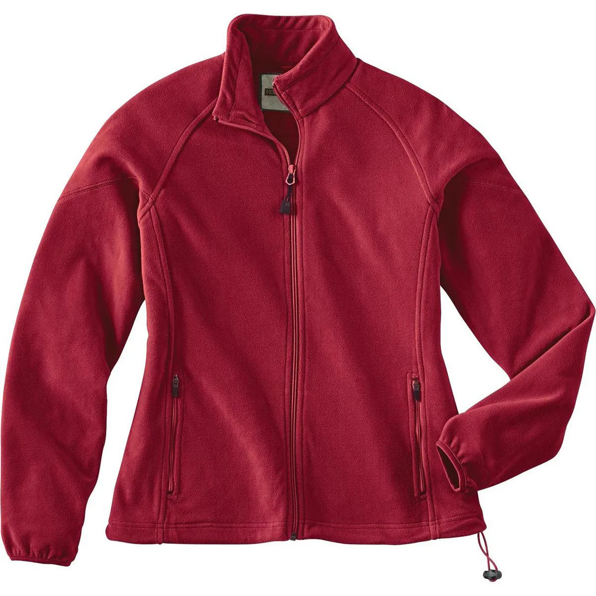 North End Women's Crimson Microfleece Unlined Jacket