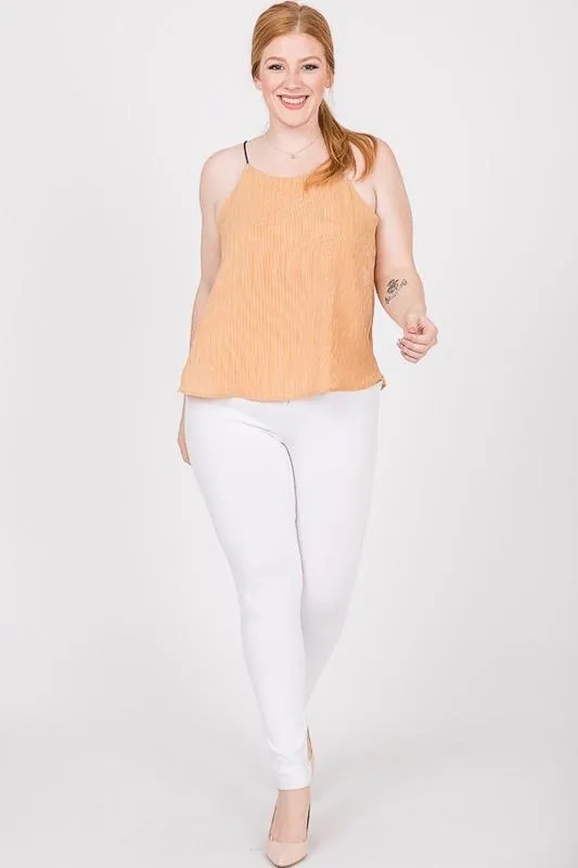 Pre-Order Sleeveless Patterned Top