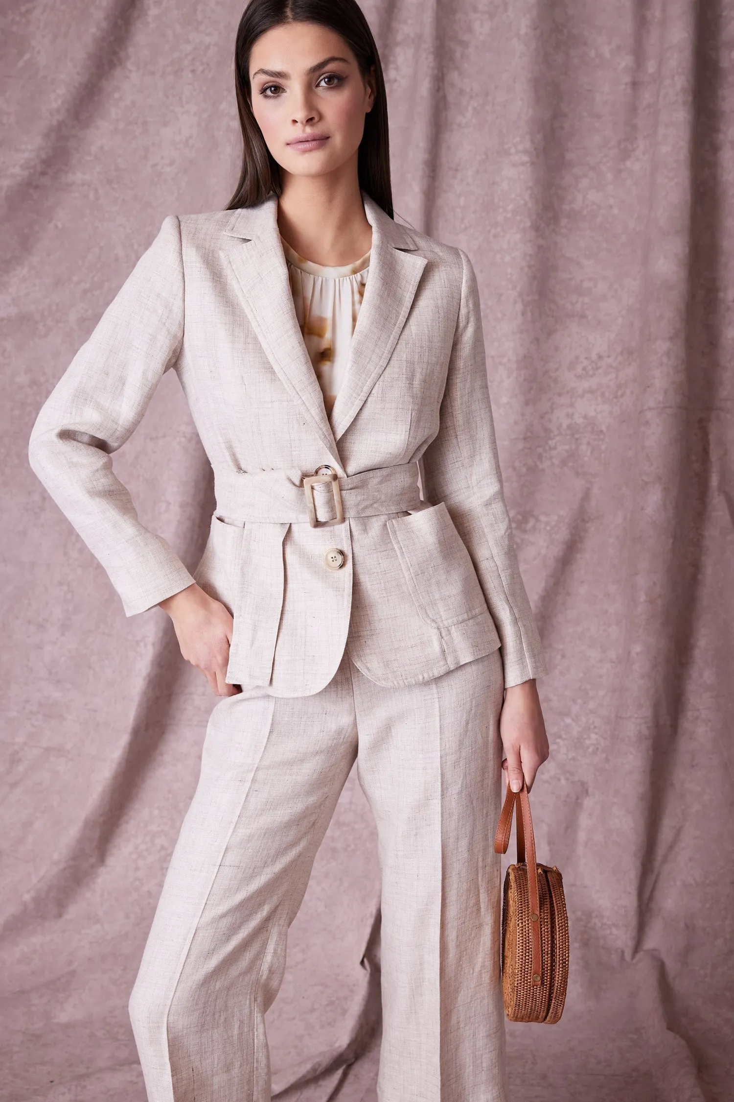 Relaxed Blazer - Natural